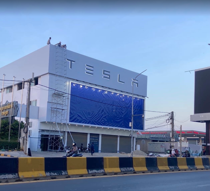 Tesla Electric Cars in Cambodia
