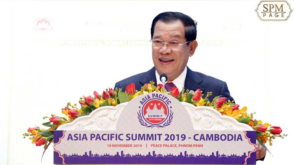The Prime Minister of Cambodia, Samdech Techo Hun Sen
