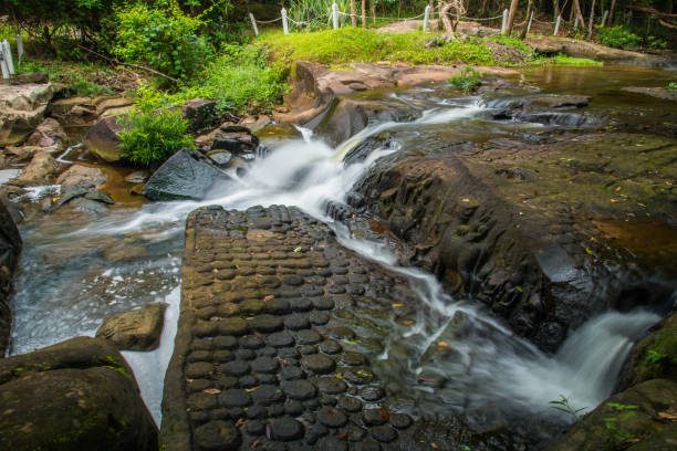 Kbal Spean Waterfall, Cambodia Time