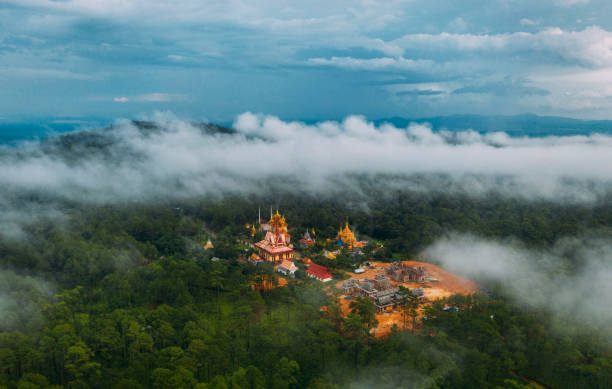 The most beautiful Pagoda in forest at Kirirom Cambodia | Cambodia Time