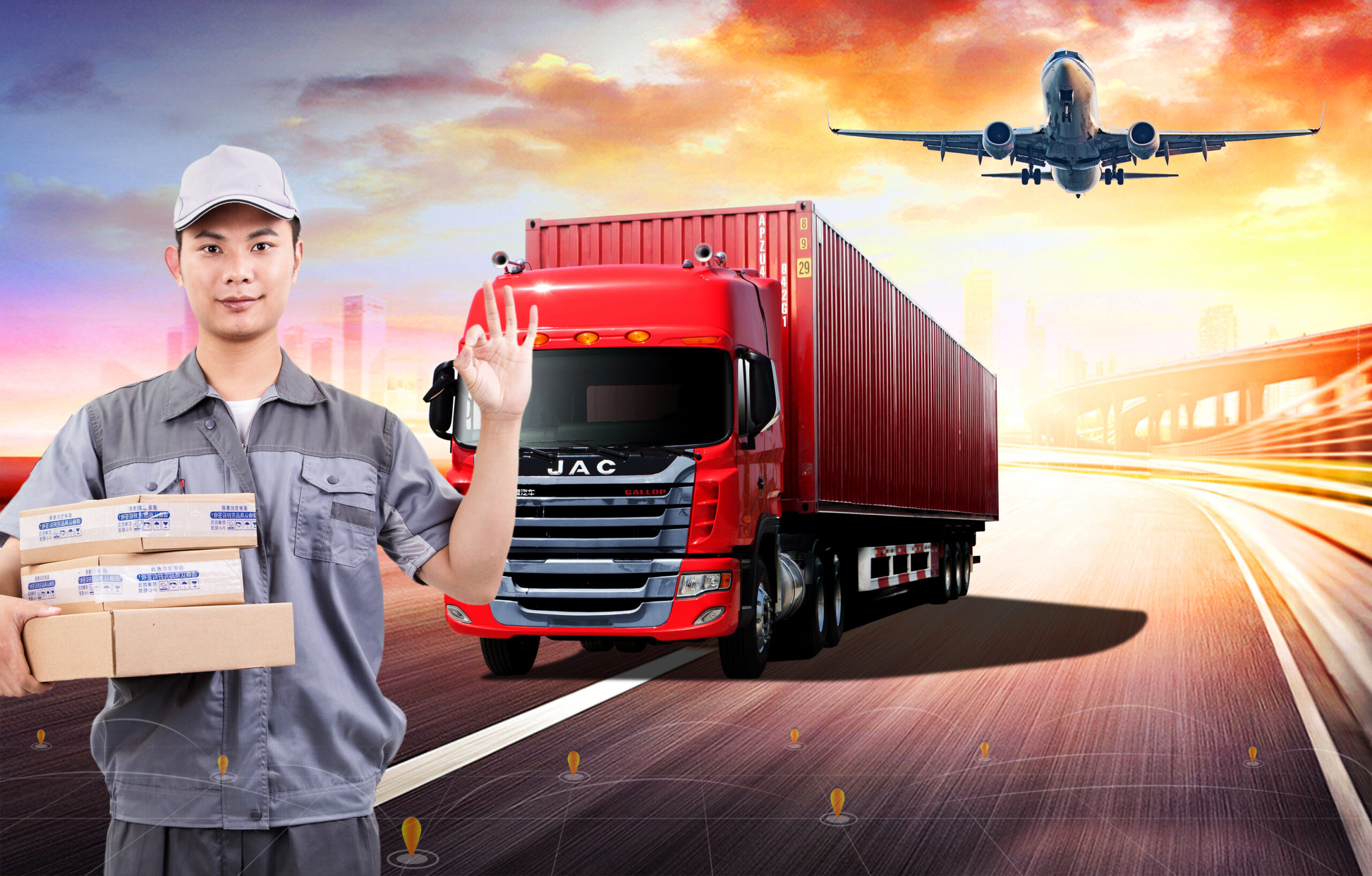 Delivery and logistics service in Cambodia