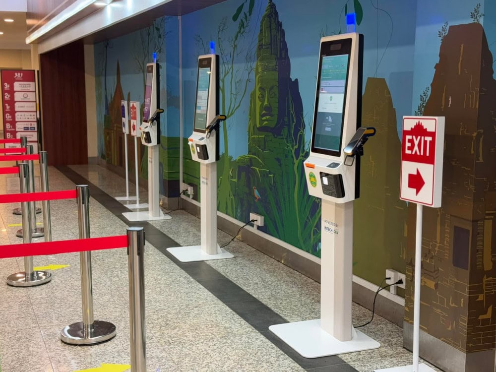 Self-Service Ticketing Machine for Angkor Temple Visits