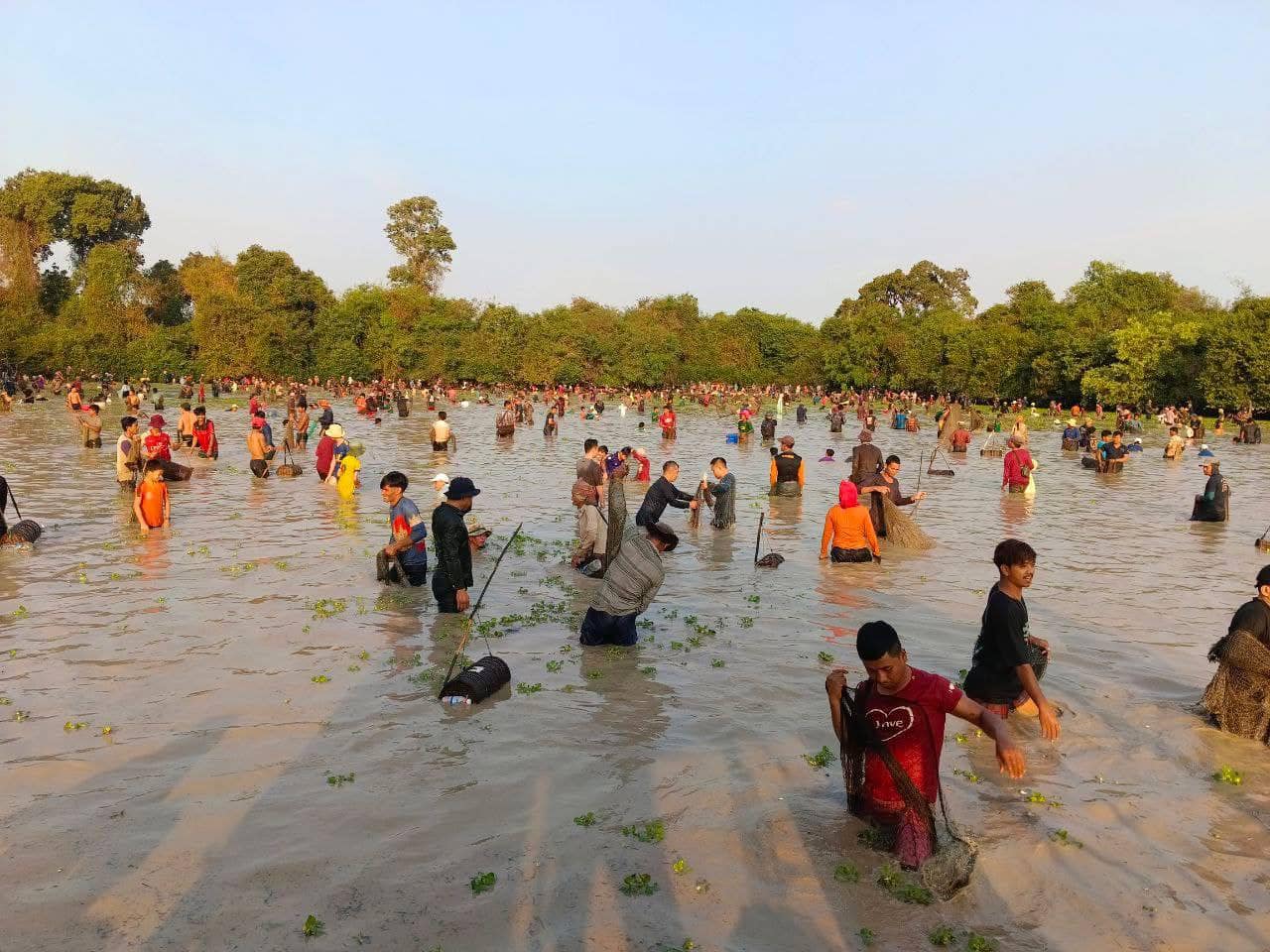 Traditional Fishing Festival in Cambodia