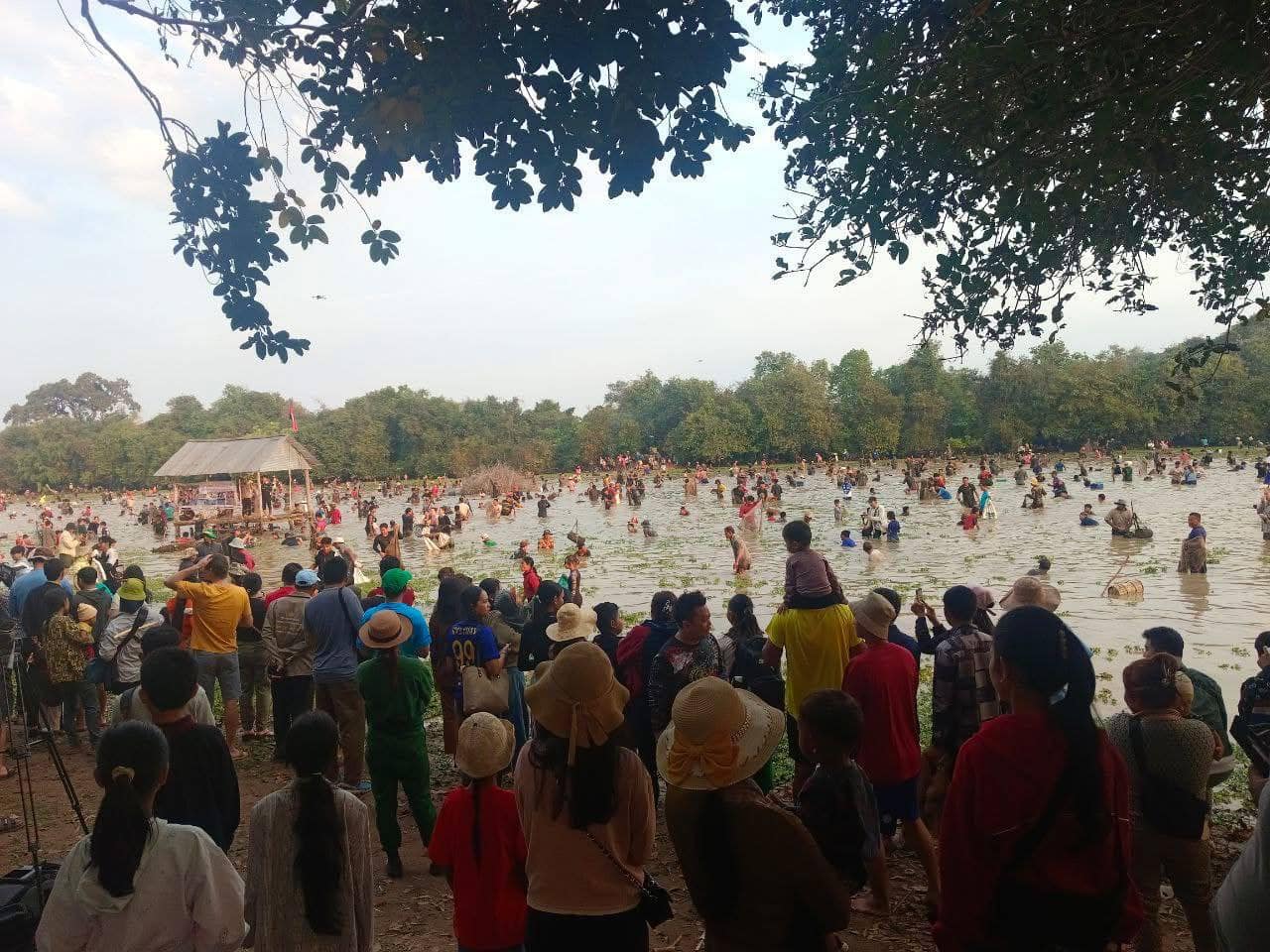 Traditional Fishing Festival in Siem Reap, Cambodia 2024